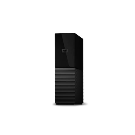 WD My Book WDBBGB0140HBK - Hard drive - encrypted - 14 TB - external (desktop) - USB 3.0 - 256-bit AES - black - 0