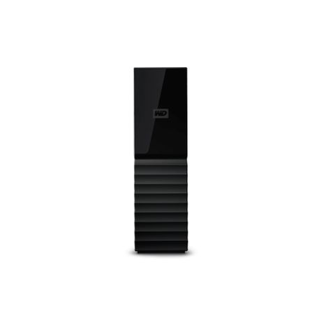 WD My Book WDBBGB0140HBK - Hard drive - encrypted - 14 TB - external (desktop) - USB 3.0 - 256-bit AES - black - 1