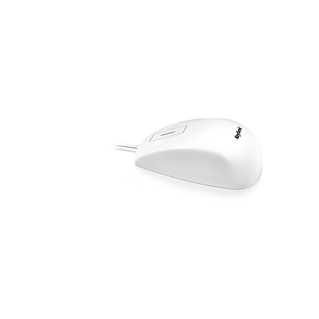 KeySonic KSM-5030M-W - Mouse - 3 buttons - wired - USB - white - 0