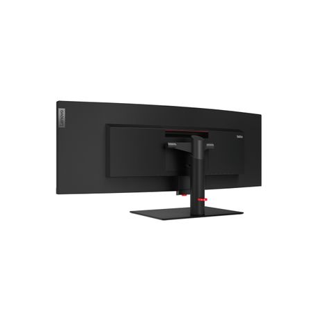 Lenovo ThinkVision P44w-10 - LED monitor - curved - 44" (43.4" viewable) - 3840 x 1200 - VA - 450 cd / m² - 3000:1 - DisplayHDR 400 - 4 ms - 2xHDMI, DisplayPort, 2xUSB-C - raven black - 5