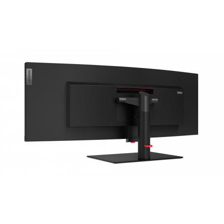 Lenovo ThinkVision P44w-10 - LED monitor - curved - 44" (43.4" viewable) - 3840 x 1200 - VA - 450 cd / m² - 3000:1 - DisplayHDR 400 - 4 ms - 2xHDMI, DisplayPort, 2xUSB-C - raven black - 18