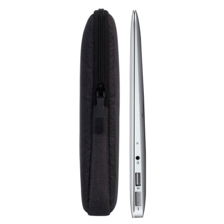 Riva Case Suzuka 7704 - Notebook sleeve - 13.3" - 14" - black - 6