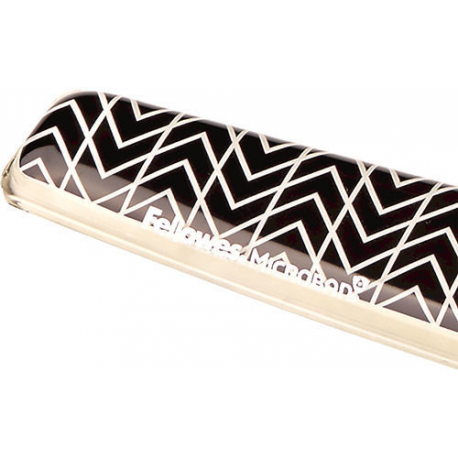 Fellowes Photo Gel - Keyboard wrist pillow - chevron - 2