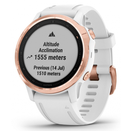 SMARTWATCH FENIX 6S PRO/R.GOLD/WH 010-02159-11 GARMIN