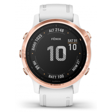 SMARTWATCH FENIX 6S PRO/R.GOLD/WH 010-02159-11 GARMIN