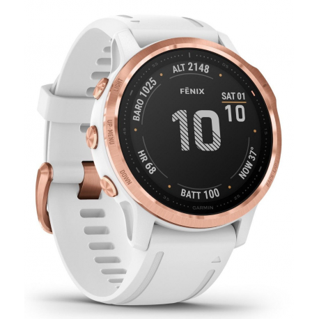 SMARTWATCH FENIX 6S PRO/R.GOLD/WH 010-02159-11 GARMIN