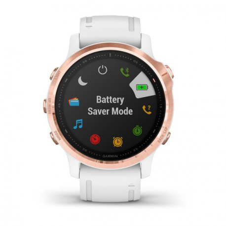 SMARTWATCH FENIX 6S PRO/R.GOLD/WH 010-02159-11 GARMIN