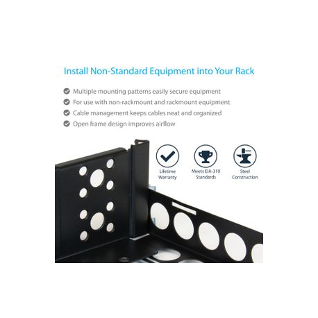 StarTech.com M5 Mounting Screws and Cage Nuts for Server Rack Cabinet - Pack of 50 Server Rack Screws (CABSCREWM5) - Rack screws and nuts (pack of 50) - for P/N: CABSHELF116, RK12WALLOA, RK3236BKF, RK4236BKB, RK519WALLV, RKQMCAB12V2, WALLMOUNT4 - 8