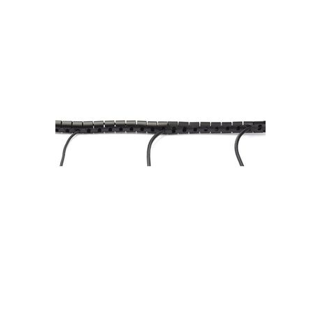 StarTech.com 1.5m (4.9ft) Cable Management Sleeve - Spiral - 1.8" (45mm) Diameter - W / Cable Loading Tool (CMSCOILED3) - Cable sleeving kit - black - 1.5 m - 5