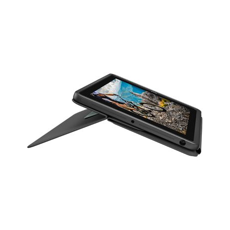Logitech Rugged Folio - Keyboard and folio case - Apple Smart connector - Pan Nordic - for Apple 10.2-inch iPad (7th generation, 8th generation) - 3