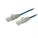 StarTech.com 1.5m Slim LSZH CAT6 Ethernet Cable, 10 Gigabit Snagless RJ45 100W PoE Patch Cord, CAT 6 10GbE UTP Network Cable w / Strain Relief, Blue, Fluke Tested / ETL, Low Smoke Zero Halogen - Category 6 - 28AWG (N6PAT150CMBLS) - Patch cable - RJ-45 (M) to RJ-45 (M) - 1.5 m - CAT 6 - snagless - blue
