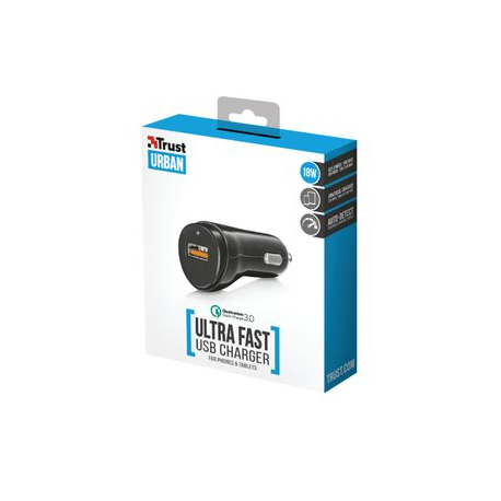 MOBILE CHARGER CAR QC3.0 18W/21819 TRUST