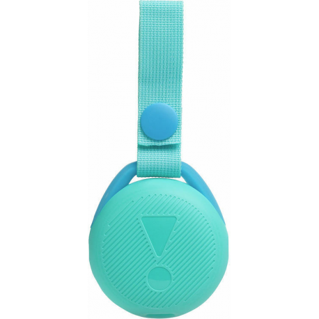JBL JR POP - Speaker - for portable use - wireless - Bluetooth - 3 Watt - aqua teal - 3
