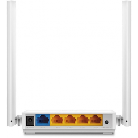 TP-Link TL-WR844N Router, 4 x 10/100 (RJ-45) ports, 2.4GHz, 802.11n, 300Mbps, 2xExternal antennas