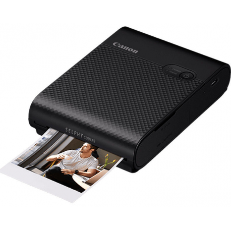 Canon SELPHY Square QX10 - Printer - colour - dye sublimation - 72 x 85 mm up to 0.7 min / page (colour) - Wi-Fi - black - 2