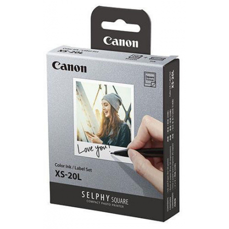 CANON COLOUR INK/LABEL SET XS-20L