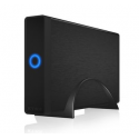 ICYBOX IB-377-C31 IcyBox External 3,5 HDD/SSD Case SATA III, USB 3.1 Type-C, Black