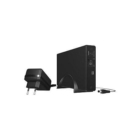 ICYBOX IB-377-C31 IcyBox External 3,5 HDD/SSD Case SATA III, USB 3.1 Type-C, Black