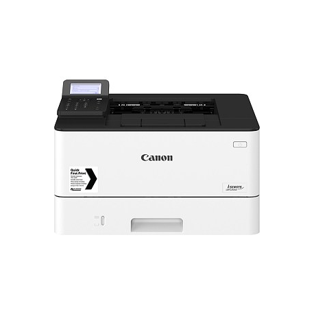 Canon i-SENSYS LBP226dw - Printer - B/W - Duplex - laser - A4/Legal - 1200 x 1200 dpi - up to 38 ppm - capacity: 350 sheets - USB 2.0, Gigabit LAN, Wi-Fi(n) - 5