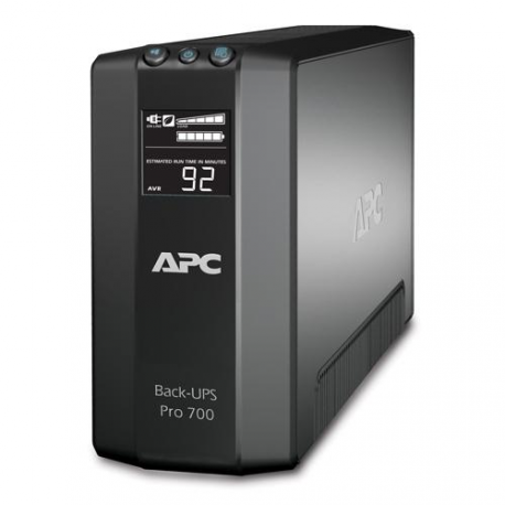 APC Back-UPS RS LCD 700 Master Control - UPS - AC 120 V - 420 Watt - 700 VA - USB - output connectors: 6 - black - for P / N: AR106SH4, AR106SH6, AR109SH4, AR109SH6, AR112SH4, AR112SH6, SCL500RM1UNC - 1