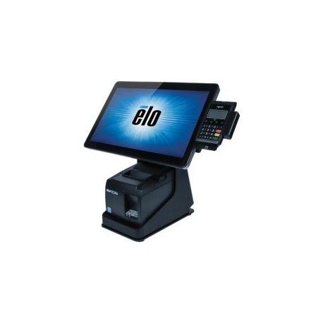 Elo mPOS Printer Stand - Printer / monitor stand - 10",15" - black - for Elo 1002L, 1502L; I-Series ESY15i2, ESY15i5 - 0