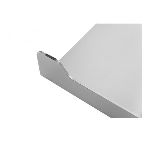 Aluminium Monitorerhöhung (Schlanke Aluminium Monitorerhöhung Silber)