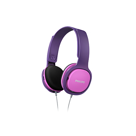 Philips Kids headphones SHK2000PK On-ear Pink & purple