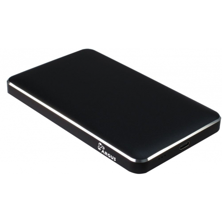 Drive Cabinet INTER-TECH GD-25609 (2.5" HDD/SSD, SATA III, USB Type C), Aluminium Black - 4