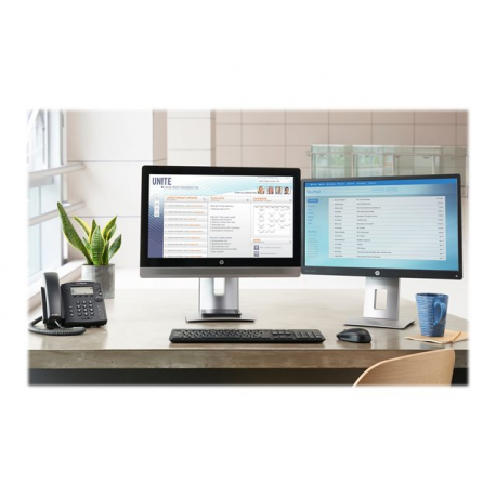 HP Slim - Keyboard and mouse set - wireless - 2.4 GHz - Swedish - for HP 340 G7; EliteBook 84X G8, 85X G8; ZBook Power G8, Studio G8; ZBook Fury 15 G8, 17 G8 - 1