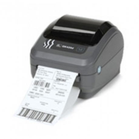 Zebra GK Series GK420t - Label printer - direct thermal  /  thermal transfer - Roll (10.8cm) - 203 dpi - up to 127 mm / sec - parallel, USB, serial - 2
