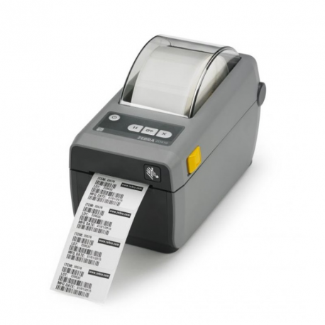 Zebra ZD410 - Label printer - direct thermal - Roll (6 cm) - 203 dpi - up to 152 mm / sec - USB 2.0, LAN, USB host, Bluetooth 4.0 - tear bar - 5