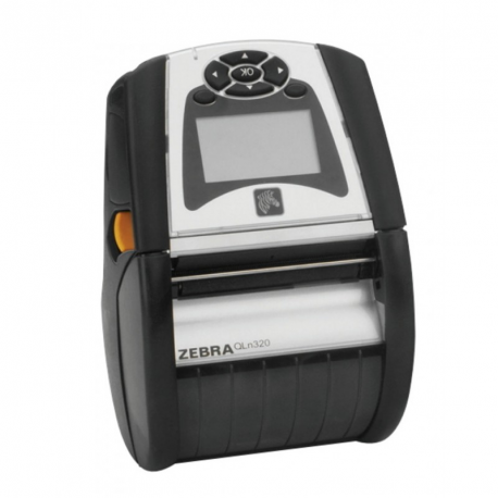 Zebra QLn 420 - Label printer - direct thermal - Roll (11.2 cm) - 203 dpi - up to 102 mm / sec - USB, serial, Wi-Fi(n), NFC, Bluetooth 3.0 - tear bar - 5