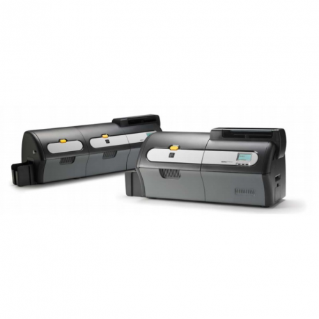Zebra ZXP Series 7 - Plastic card printer - colour - dye sublimation retransfer - CR-80 Card (85.6 x 54 mm) up to 300 cards / hour (colour) - capacity: 200 cards - USB 2.0, LAN - 5