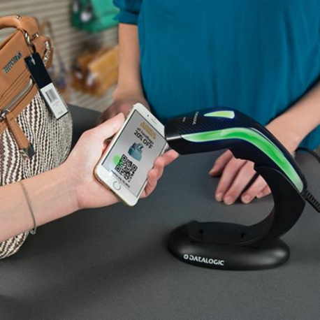 Datalogic Heron HD3430 - Barcode scanner - handheld - 2D imager - decoded - USB - 3