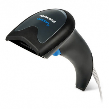 QuickScan Lite Imager, Black, KBW/RS-232 Interface w/ RS-232 Cable (90G000008) and Stand (STD-QW20-BK)