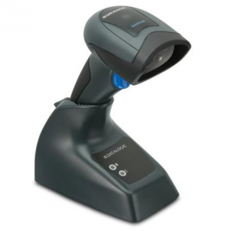 QuickScan Mobile QM2430, 433 MHz, Kit, RS-232, 2D Imager, Black (Kit inc. Imager, Base Station, 90G000008 Cable, 8-0935 Power Su