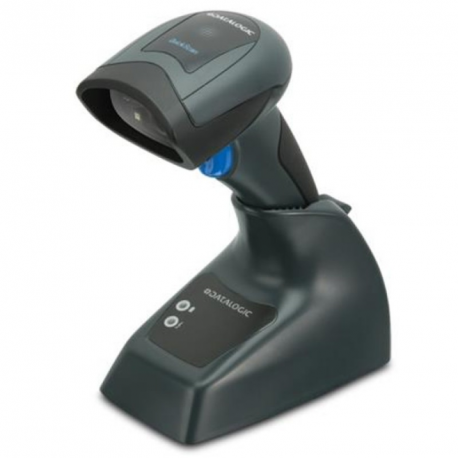 QuickScan Mobile QM2430, 433 MHz, Kit, RS-232, 2D Imager, Black (Kit inc. Imager, Base Station, 90G000008 Cable, 8-0935 Power Su