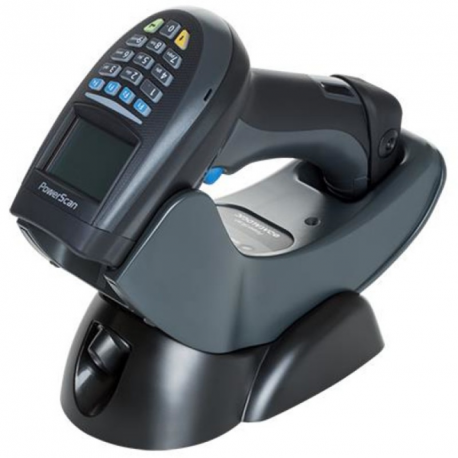 PowerScan Retail PM9500, 433MHz, USB Kit, Black, Rem Batt (Kit inc. PM9500-BK-433-RT, BC9030-BK-433-BP, 8-0935 AND CAB-438.)