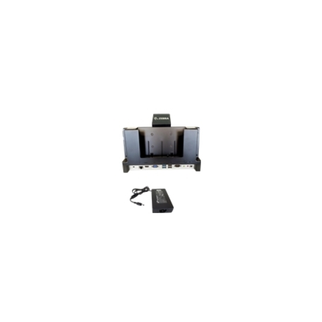 Zebra Office Docking Station KIT - Docking cradle - VGA, HDMI - GigE - 90 Watt - Europe - for XBOOK L10; XPAD L10; XSLATE L10 - 0