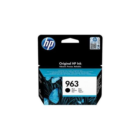HP 963 - 24.09 ml - black - original - Officejet - ink cartridge - for Officejet 9012; Officejet Pro 90XX - 0
