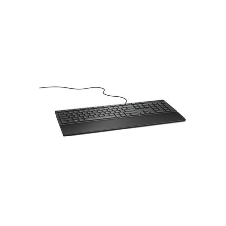 Dell KB216 - Keyboard - USB - QWERTY - Finnish - black - for Inspiron 17R 7720; OptiPlex 5250, 90XX; Precision Mobile Workstation 55XX - 0