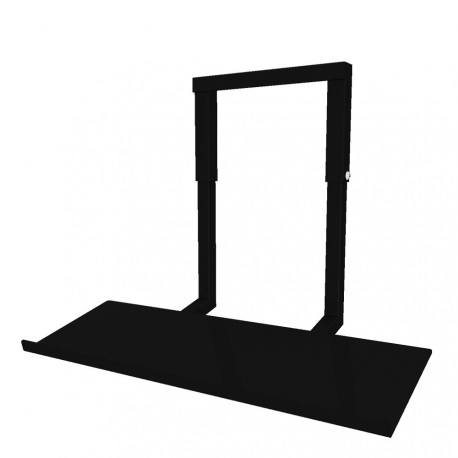 Neomounts by Newstar PLASMA-M2KEYB - Mounting component (shelf) - for notebook - black - for NewStar Motorized, PLASMA-M2500, PLASMA-W2500 - 1