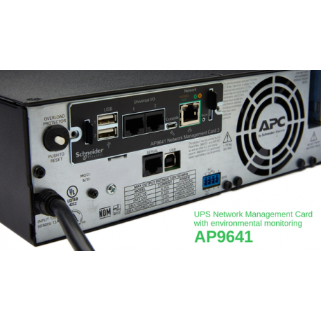 APC UPS NETWORK MANAGEMENT CARD 3 WITH ENVIRONMENTAL MONITORING