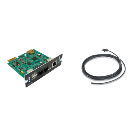APC UPS NETWORK MANAGEMENT CARD 3 WITH ENVIRONMENTAL MONITORING
