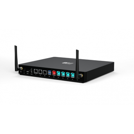 EloPOS Pack EPS00E2 - Mini desktop - Celeron G4900T / 2.9 GHz - RAM 4 GB - SSD 128 GB - UHD Graphics 610 - GigE - WLAN: 802.11a / b / g / n / ac, Bluetooth 5.0 - Win 10 IoT Enterprise LTSC 64-bit - monitor: none - black - 5