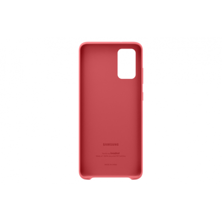 Samsung Kvadrat Cover EF-XG985 - Back cover for mobile phone - PET, textile - red - for Galaxy S20+, S20+ 5G - 1