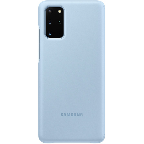 Samsung Clear View Cover EF-ZG985 - Flip cover for mobile phone - sky blue - for Galaxy S20+, S20+ 5G - 1