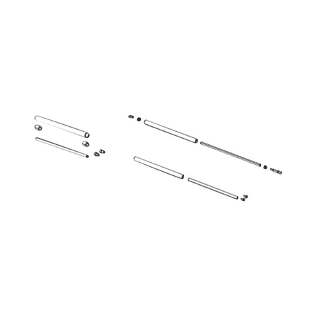 Zebra - Ribbon rollers kit - for Xi Series 140Xi4 - 1