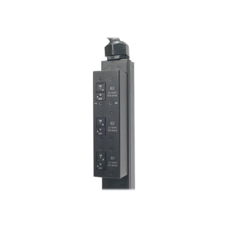 APC Switched Rack PDU AP7968B - Power distribution unit (rack-mountable) - AC 200-240 V - 3-phase - input: CS8365C - output connectors: 24 (IEC 60320 C13, IEC 60320 C19) - 91 cm - for P / N: SMX1000C, SMX1500RM2UCNC, SMX750C, SMX750CNC, SRT1000RMXLI, SRT5KRMXLW-TW - 5