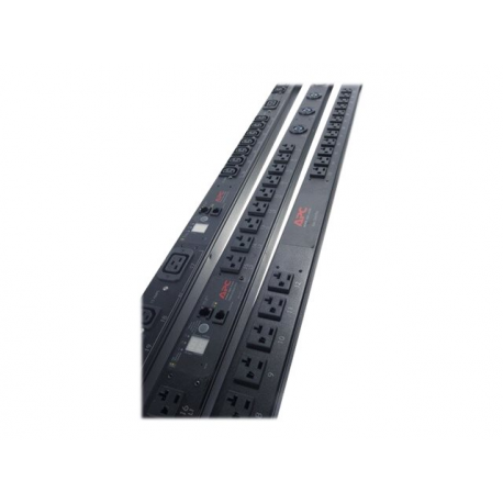 APC Switched Rack PDU AP7968B - Power distribution unit (rack-mountable) - AC 200-240 V - 3-phase - input: CS8365C - output connectors: 24 (IEC 60320 C13, IEC 60320 C19) - 91 cm - for P / N: SMX1000C, SMX1500RM2UCNC, SMX750C, SMX750CNC, SRT1000RMXLI, SRT5KRMXLW-TW - 8